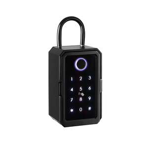 Güvenli anahtar saklama kutusu biyometrik elektronik dijital WiFi TTlock Tuya parmak izi akıllı anahtar kilit kutusu - Product Image 4