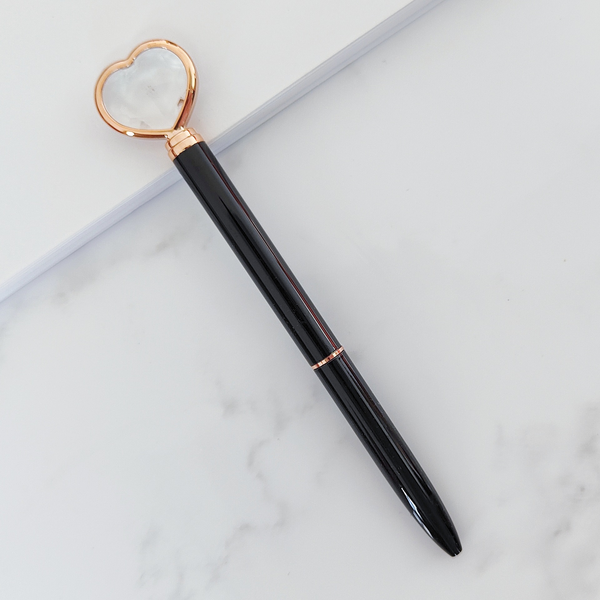 Black (rose gold parts)