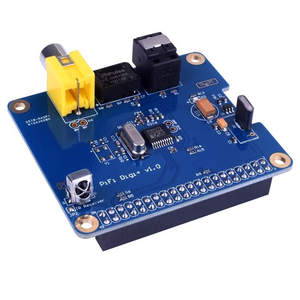 Compatible con Raspberry Pi 3/2 Alternativa HIFI DIGI + Tarjeta de sonido digital I2S SPDIF