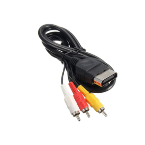 <strong>1x</strong> 6FT AV Audio Video Composite Cable Cord RCA Cable for <strong>XBOXes</strong> CLASSIC 1 Standard-definition TV or Monitor