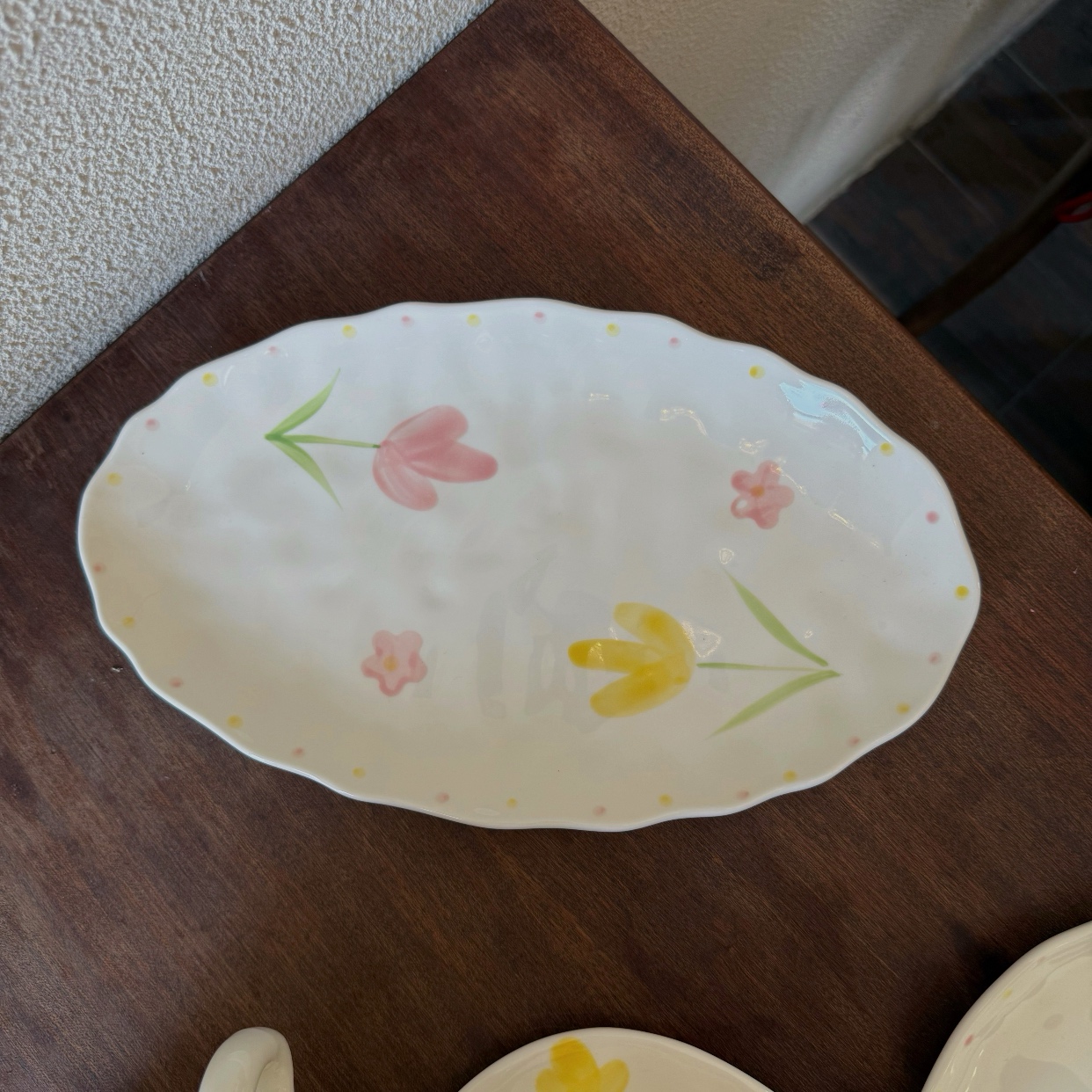 Pintado a mano de tulipanes