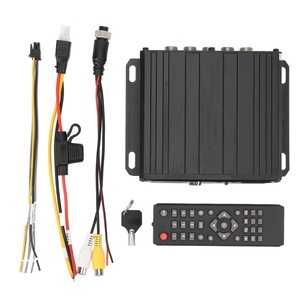 Divisor de vídeo de cámara de estacionamiento de 4 canales 4 entradas 1 salida DC12V/24V 1080P AHD cámara de respaldo interruptor de imagen caja combinadora para RV Buse - Product Image 1