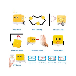 Kidsbits 7 + anni bambini funzione multipla intelligente Robot intelligente auto stelo di codifica Robot per Arduino - Product Image 1