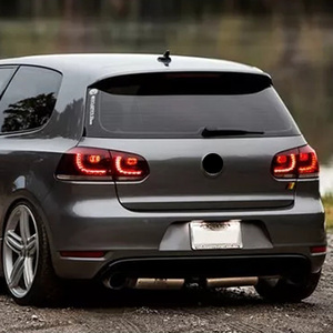 VW golf 6 mk6 R20 için LED kuyruk lambası meclisi 2008 2009 2010 2011 2012 2013 kuyruk işık sıralı dönüş sinyali - Product Image 3
