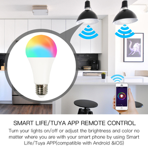 SLS Smart 9W Tuya WiFi LED lampadina B22 RGB dimmerabile Alexa/Google casa compatibile per il controllo vocale Android barra azionata - Product Image 6