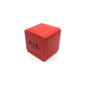咖啡茶锡盒方形锡罐 - Product Image 3