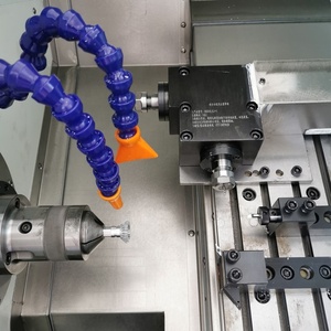 Tornio verticale automatico CNC macchina semens GSK sistema di controllo leggero Slant letto tornio per costruzione 220V usato nuovo - Product Image 3