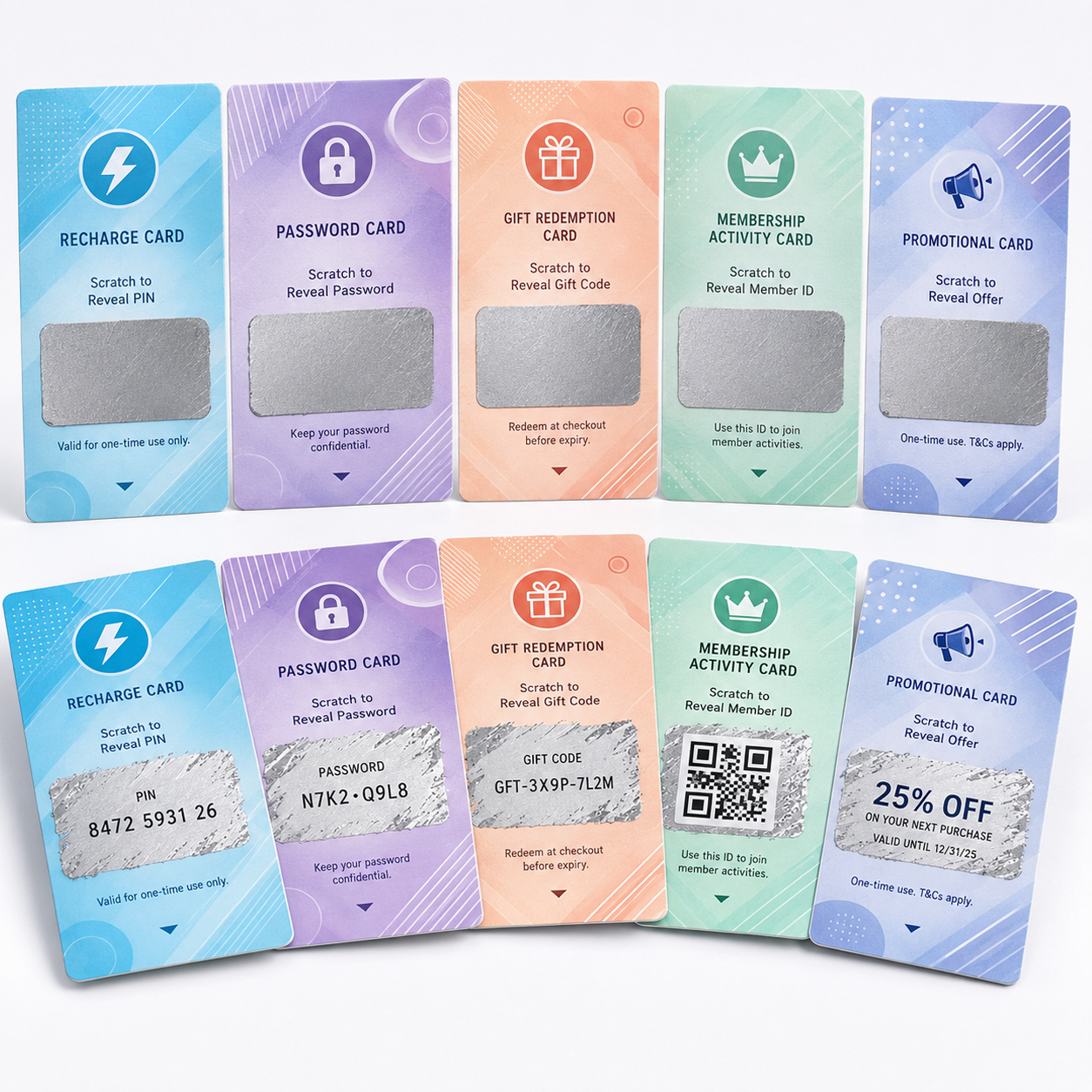 Custom Scratch Cards