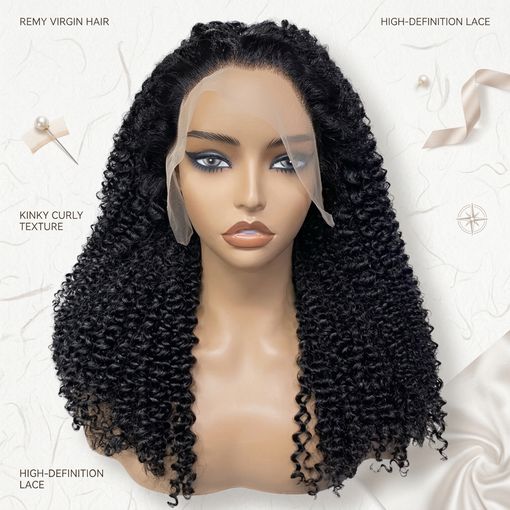 kinky curly