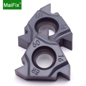 Maifix 1 pezzo 16ER AG60 A60 acciaio inox ISO lavorazione carburo di tungsteno Cutter CNC filettato tornitura strumenti inserti filettatura - Product Image 3