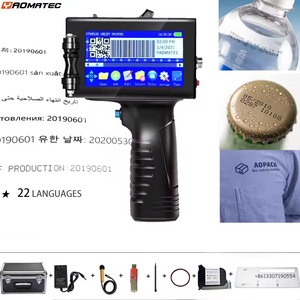 Yaomatec 12.7mm di alta qualità scatola di cartone data di scadenza Coder macchina portatile stampante a getto d'inchiostro con Multi lingue - Product Image 4