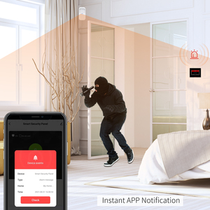 Staniot-Kit de sistema de seguridad para el hogar, sistema de alarma inteligente WiFi, 2G, GSM, iOS y Android, aplicación remota, actualización OTA en línea - Product Image 4