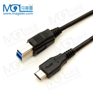 1M <strong>USB</strong> 3.1 Type C Male to <strong>USB</strong> 3.0 B Type Adapter Cable <strong>USB</strong> C Data Cable for Laptop Printer Scanner - Product Image 2