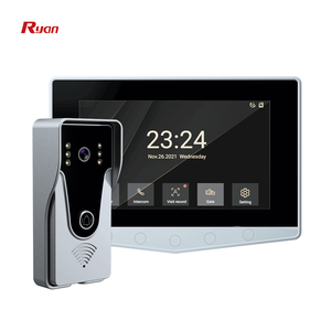 Bestseller VDP Kits 2 Way <strong>Intercom</strong> System <strong>with</strong> 100 Picture <strong>Memory</strong> IP65 Doorbell 7&quot; Full Touch Color Video Door Phone - Product Image 1