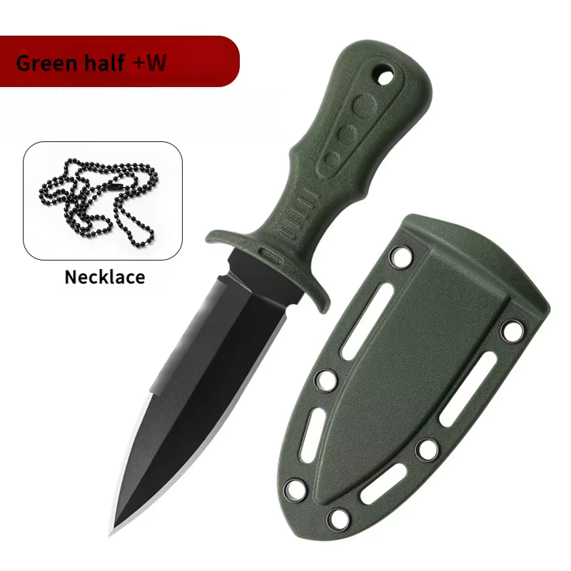 Green handle black + W