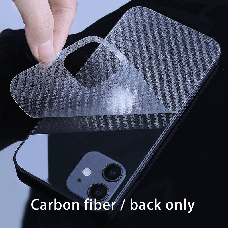 carbon fiber back