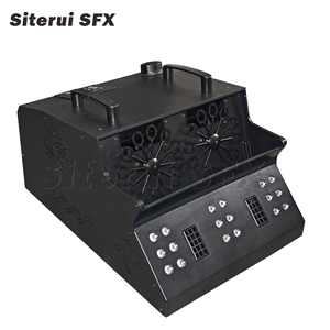 SITERUI SFX 2000W Smoke Bubble Machine High <strong>Output</strong> Bubble Making Support <strong>Dmx</strong> Lcd Remote <strong>Control</strong> for Wedding Party - Product Image 2