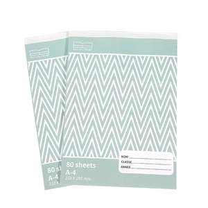 Papelería de oficina escolar Impresión personalizada barata Línea de decisión francesa rasgable Almohadillas legales 80 hojas Bloc de notas A4 Cuadernos encuadernados perfectos - Product Image 1