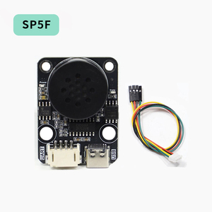 Modulo di riproduzione vocale MP3 UART controllo della porta seriale trasmissione vocale intelligente compatibile con musica elettronica Building Block - Product Image 2
