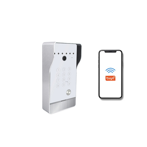 Tuya Smart Villa Solution Timbre con cámara a prueba de agua 1080p Timbre de puerta con monitor Sistema de intercomunicación de puerta inalámbrico - Product Image 1