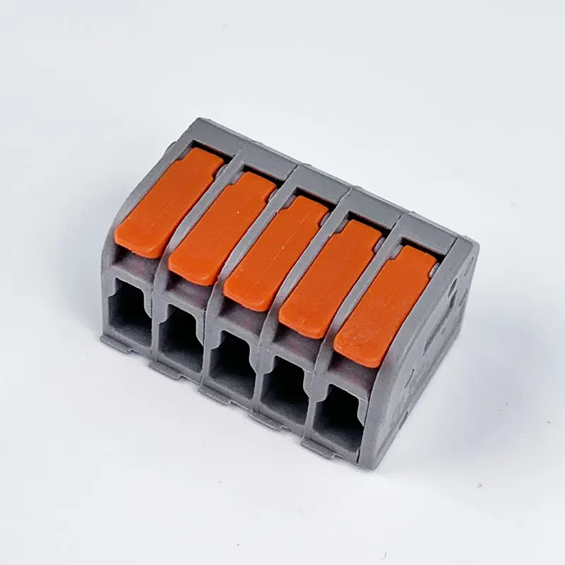 Mini Universal 4P 4 Way Conductor Cableado cable conector rápido