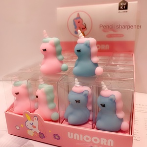 Chất Lượng Cao Động Vật Hình Silicone Bút Chì Mài Dễ Thương Thỏ & Cho Coke Bánh Hamburger Thiết Kế Cho Văn Phòng Phẩm Bán Buôn - Product Image 6