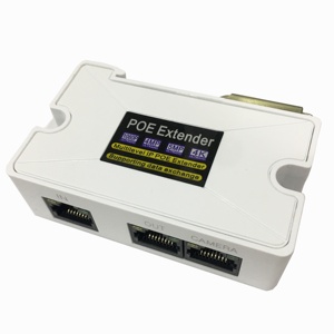 Mini Passive 2 Port POE Extender <strong>IEEE</strong> 802.3at POE Repeater POE Splitter Power Over <strong>Ethernet</strong> 330ft Over Cat5/6 Cable Powering 2 P - Product Image 1
