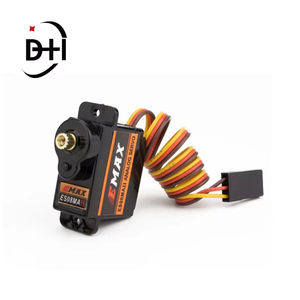 EMAX ES08MAII 12g Mini Metal dişli Analog Servo ES08MA II Rc araba tekne helikopter uçak Robot yedek parça için - Product Image 2