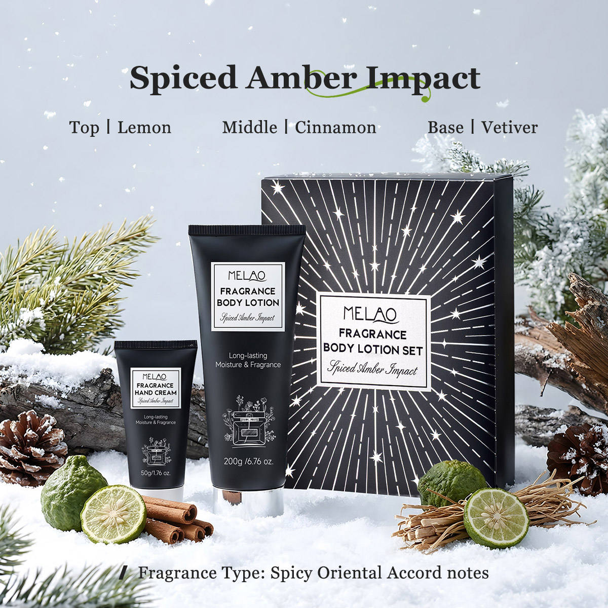 Ambre Épicé Impact - Notes d'accord Oriental Épicé