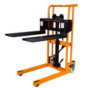 便宜的价格迷你手动液压堆垛机500千克轻型手动托盘堆垛机 - Product Image 3