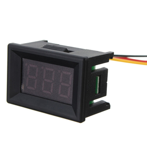 0,56 Zoll Mini-LED-Anzeige feld Rot Grün Blau Voltmeter für den Heimgebrauch 2 Digital DC 4,5 V 30V 2 Drähte für Raspberry Pi - Product Image 6