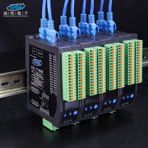 16-Channel Analog <strong>Input</strong> IO Module with Ethernet/IP Modbus RS485 <strong>Data</strong> Converters Digital Interface Type for Voltage Acquisition