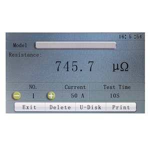 XZH <strong>TEST</strong> XHHL3100 <strong>4</strong>-wire Connection High-precision Loop Resistance Tester - Product Image 5