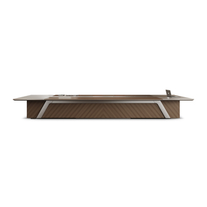 Dikdörtgen toplantı masası konsey toplantı odası müzakere odası röportaj konferans masası - Product Image 3