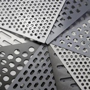 Gi Galvanized Decorative ultra Fine Perforated Plate Metal Screen Sheet Panel Mesh Rectangular square Round <strong>Oblong</strong> <strong>Hole</strong> - Product Image 6