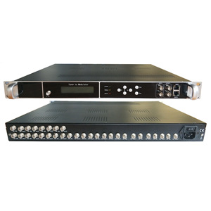 16-Channel Digital DVBS S2 RF Encoder <strong>DVB</strong>-T2/<strong>DVB</strong>-S2 Coaxial <strong>Input</strong> VCT UDP Web ASI <strong>Output</strong> for Broadcast Television System - Product Image 5
