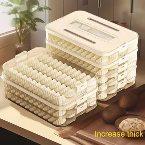 กล่องเก็บอาหาร5ชั้นจับเวลากล่องเก็บอาหารแช่แข็งแบบวางซ้อนได้ในครัว - Product Image 2