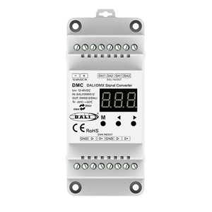 DMC 12-48VDC DALI/DMX512 преобразователь сигнала для Управления DALI Master DMX устройств или DMX Master Управления DALI устройств - Product Image 2