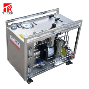 Presión hidrostática 10-30000psi Equipo de prueba Válvula de control Unidad de Prueba Hidrostática Extintores Banco de prueba