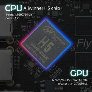 Мягкая плата FLY-pi V1 заменяет Raspberry Pi PC на Klipper & Reprap прошивки для Ender 3 Voron Vzbot V-core 3 3D принтер запчасти