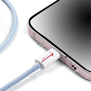 2024データケーブル急速充電タイプCからタイプCUSB転送編組高品質原材料ケーブル - Product Image 5