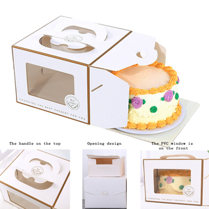 Wholesale clear square PET <strong>Box</strong> Packaging 6/8 Inch Cake <strong>Box</strong> 10 Inch <strong>Round</strong> Transparent Display <strong>Box</strong> Packaging Stuffed <strong>Toys</strong> Gift - Product Image 6