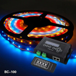 BC-100 ЖК-экран таймер DMX512 контроллер программируемый цифровой светодиодный полосатый контроллер Rgb Dmx Рождественский свет беспроводной контроллер - Product Image 2