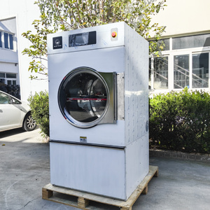 Smart Commercial Laundry Equipment Fully Automatic Single Tumble Dryer Coin <strong>Operated</strong> Efficient Drying With Large Capacity Drum - Product Image 1