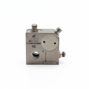 50mV/g integrativo piezoelettrico accelerometro di vibrazione triassiale trasduttore accelerometro di vibrazione sensore a 3 assi - Product Image 1