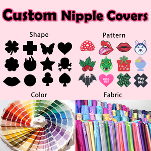 Penutup puting kustom cepat sesuai pesanan dengan bahan kustom ukuran bentuk warna untuk pesta Festival sehari-hari - Product Image 1