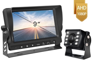 Ahd Reverse <strong>Camera</strong> Kit 1080p 9inch Ahd Monitor 1080p Wireless <strong>Backup</strong> <strong>Camera</strong> - Product Image 2