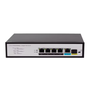 5-Port สวิตช์อีเธอร์เน็ตออปติคอล10/100/1000ม. พร้อม1-พอร์ต1000ม. ตัวแปลงสื่อใยแก้วนำแสงสำหรับเครือข่าย - Product Image 1
