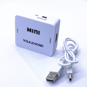 Adaptador Plug and Play Mini VGA2HD con Audio Mini VGA a transferencia HD para computadora de TV - Product Image 1