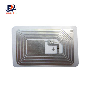 Son tasarım Wuhan fabrika kaynağı 13.56MHz şeffaf HF F08 RFID kuru/ıslak kakma - Product Image 1